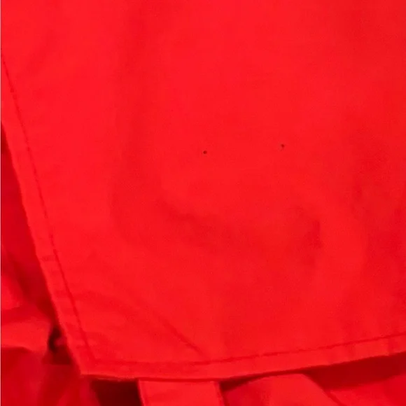 Fox Fire “Aussie Traveler” Red Hooded Rain Jacket – Size Large Outdoor Hiking - Picture 9 of 11